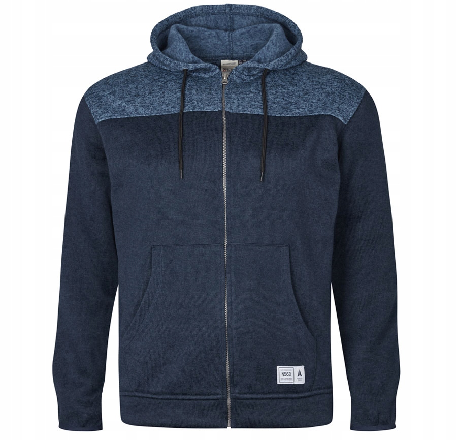 North 56Denim Velká Mikina s kapucí 4XL, obvod 154 cm