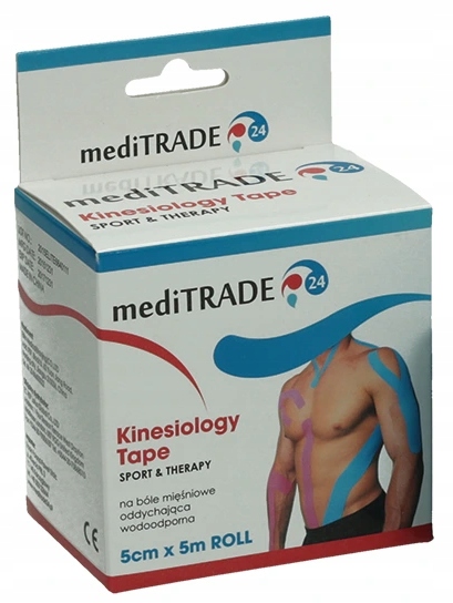 

Taśma Kinesio tape 5cm x 5m rolka Beżowa cielista