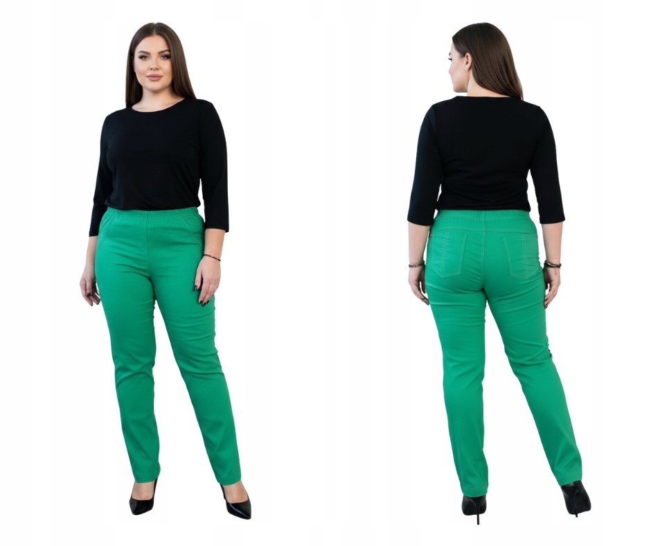 Kalhoty rovné nohavice Cevlar barva šťavnatá tráva velikost 46