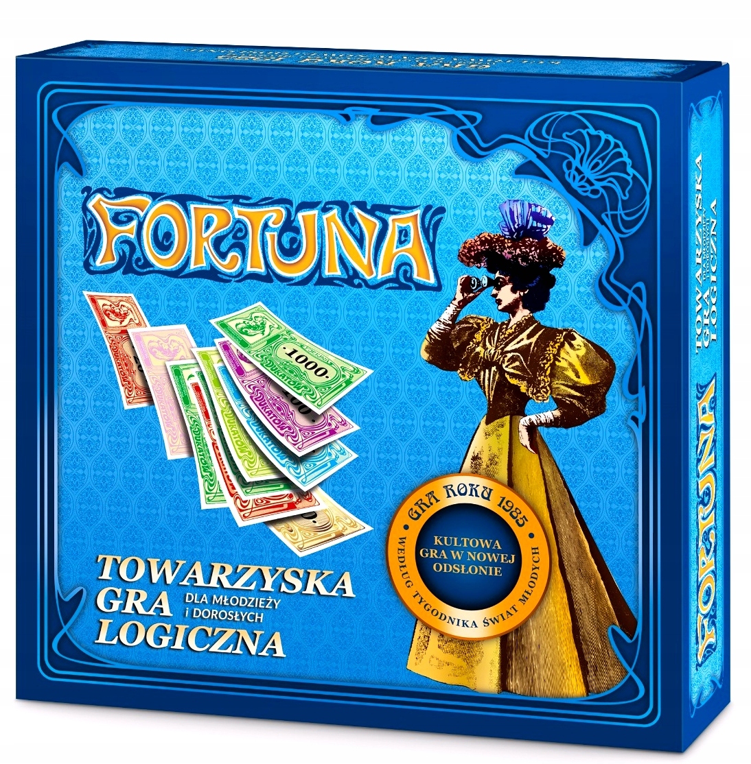 Gra planszowa Fortuna 2-4 graczy – familijna, biznesowa, klasyczna