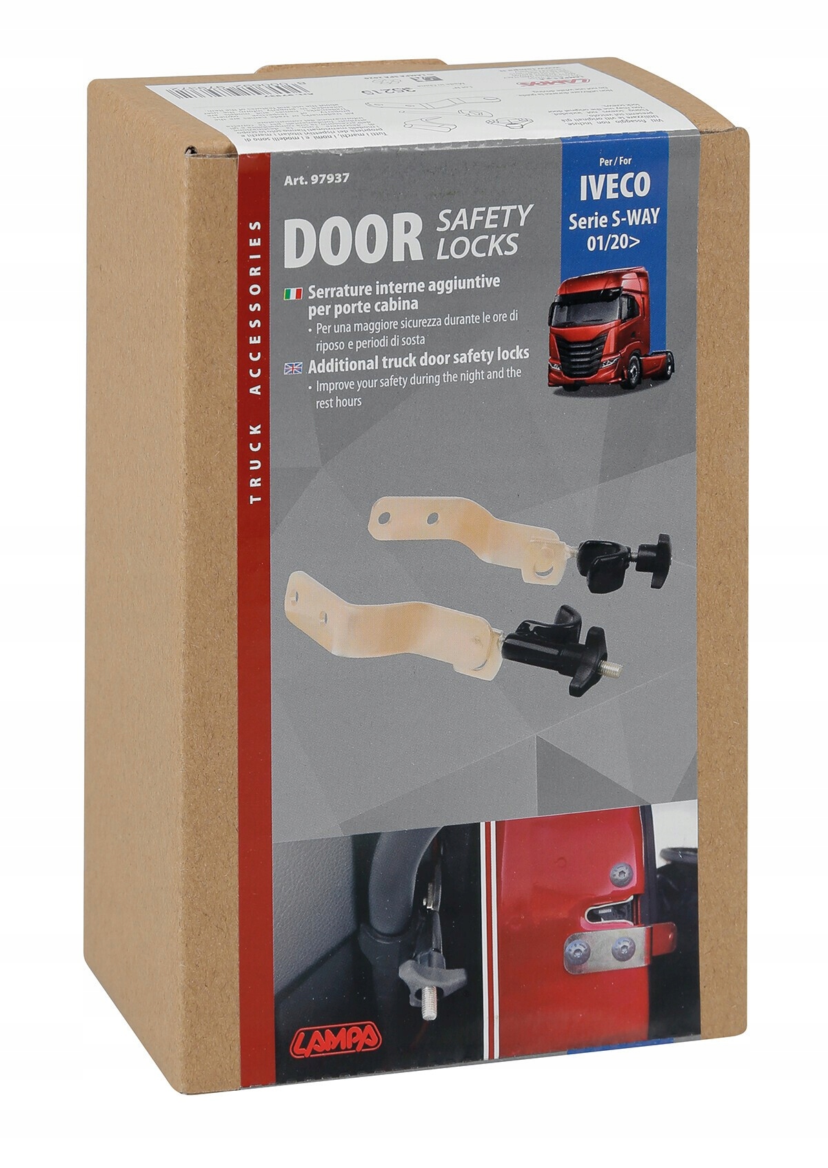 ZABEZPIECZENIE DO DRZWI TIR IVECO S-WAY 2019 - Stan opakowania oryginalne