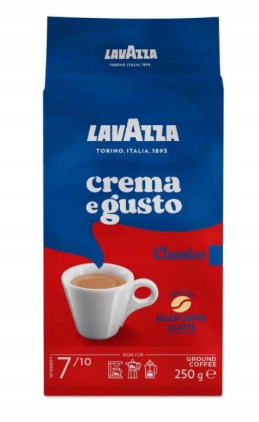 Lavazza Crema Gusto Classico kawa mielona 250g