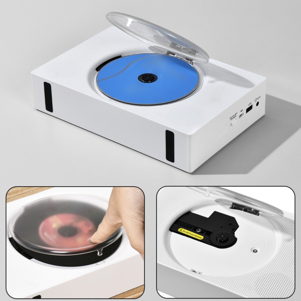 Odtwarzacz CD KC-606 Bluetooth Design White