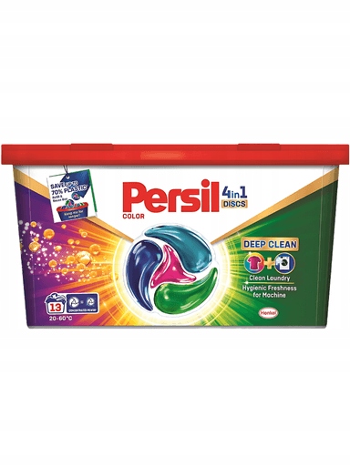 Levně 3X Persil Discs 4In1 Color Kapsle na praní barevných tkanin 13 Kusů