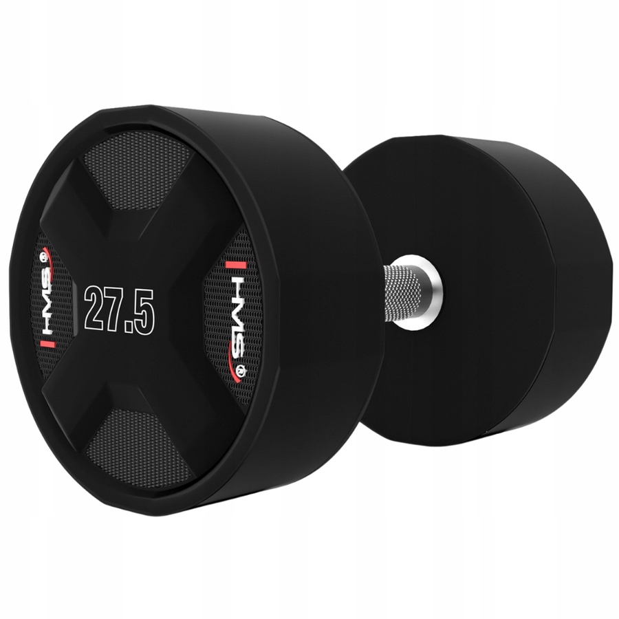 Hms Závaží Polyuretanová činka pro fitness cvičení 27.5 kg