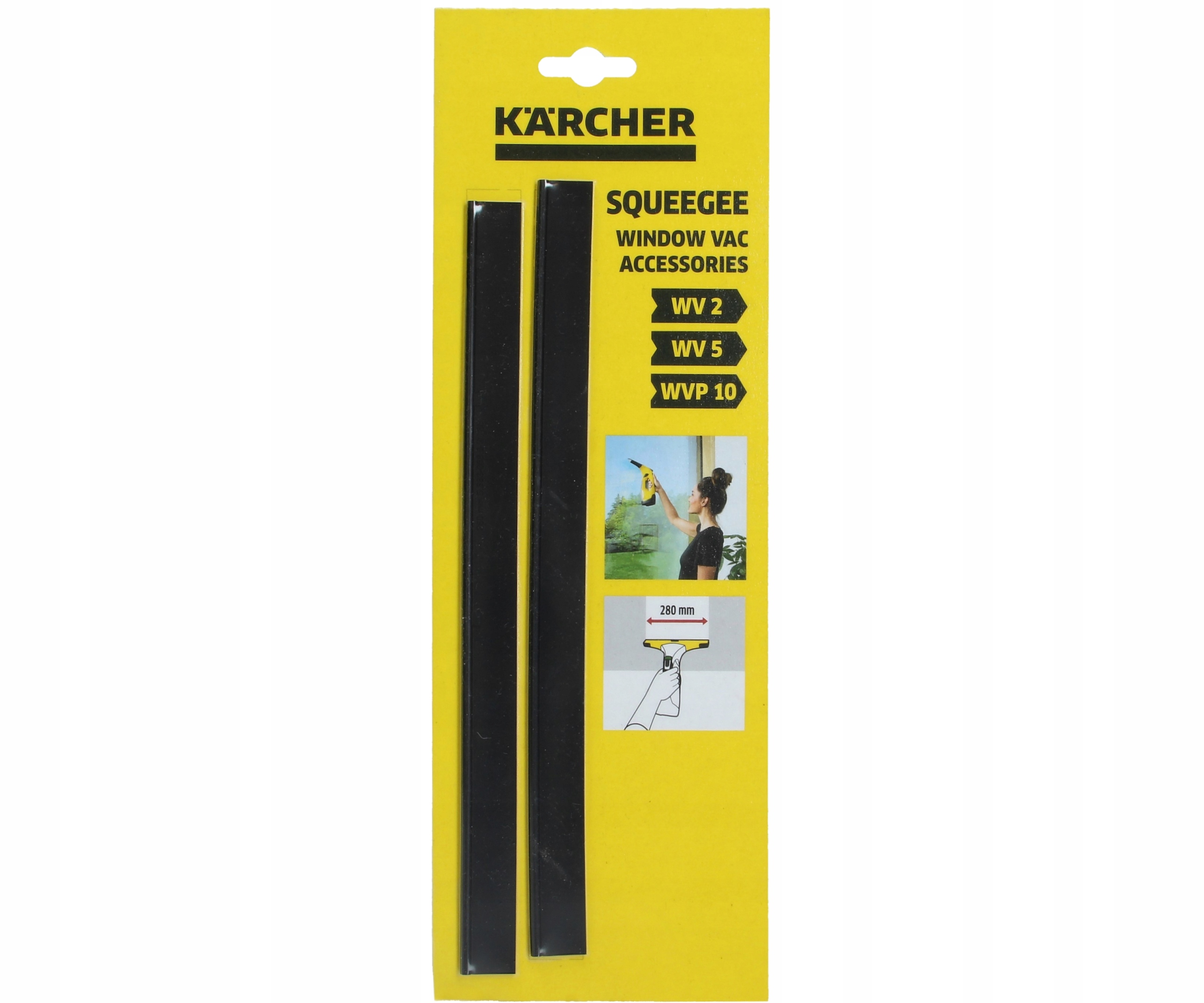 

Gumowa listwa zbierająca do myjek Karcher 2x 280mm