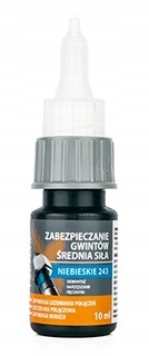 KLEJ DO GWINTÓW NIEBIESKI ŚREDNI 10ml /TECHMAXX/