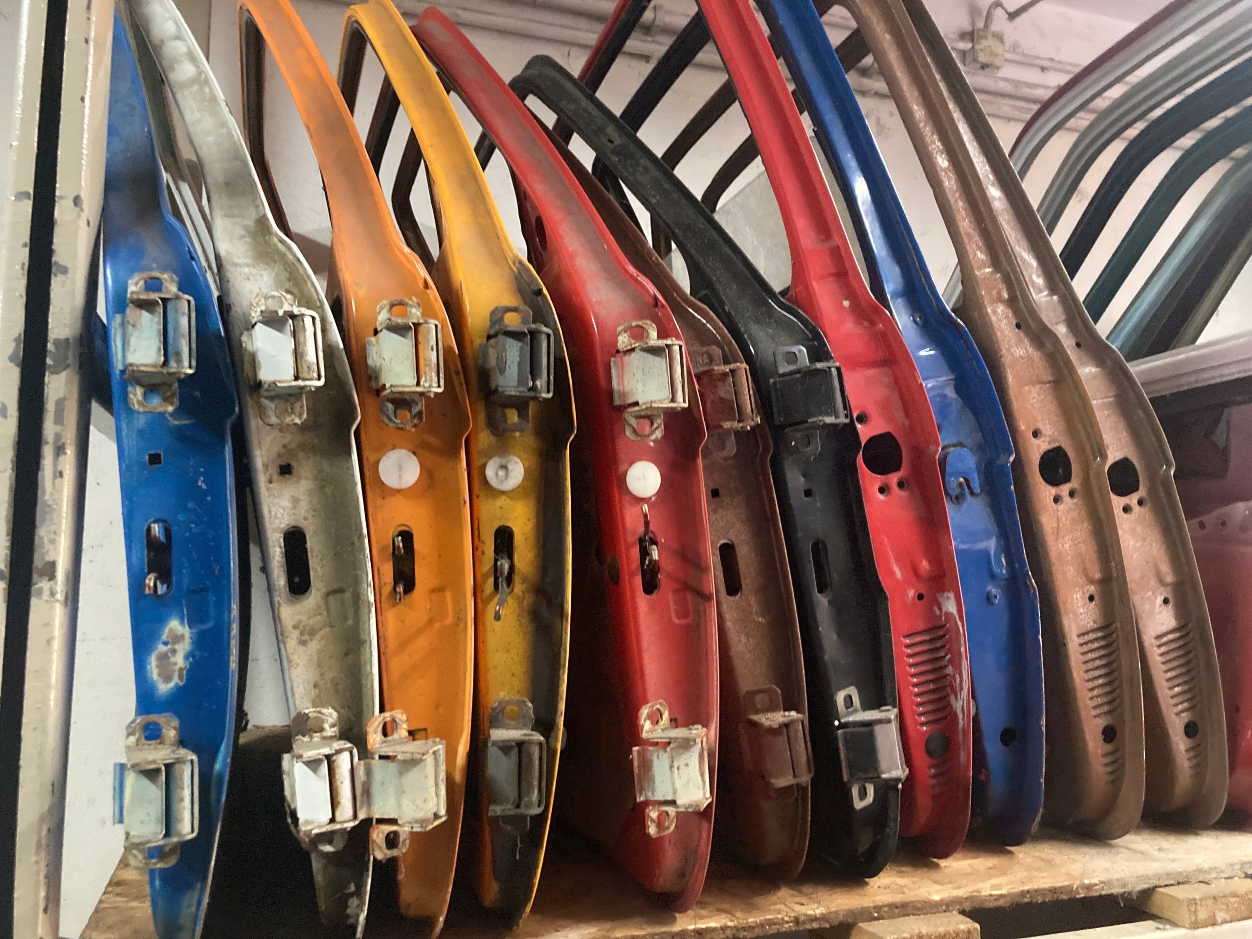 DRZWI FIAT 126p EL - LEWE -ORYGINAŁ