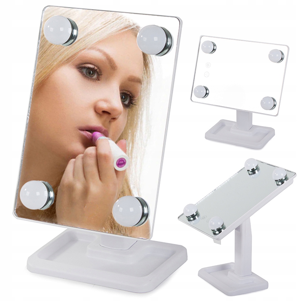 Kosmetické podsvícené zrcátko pro Led líčení