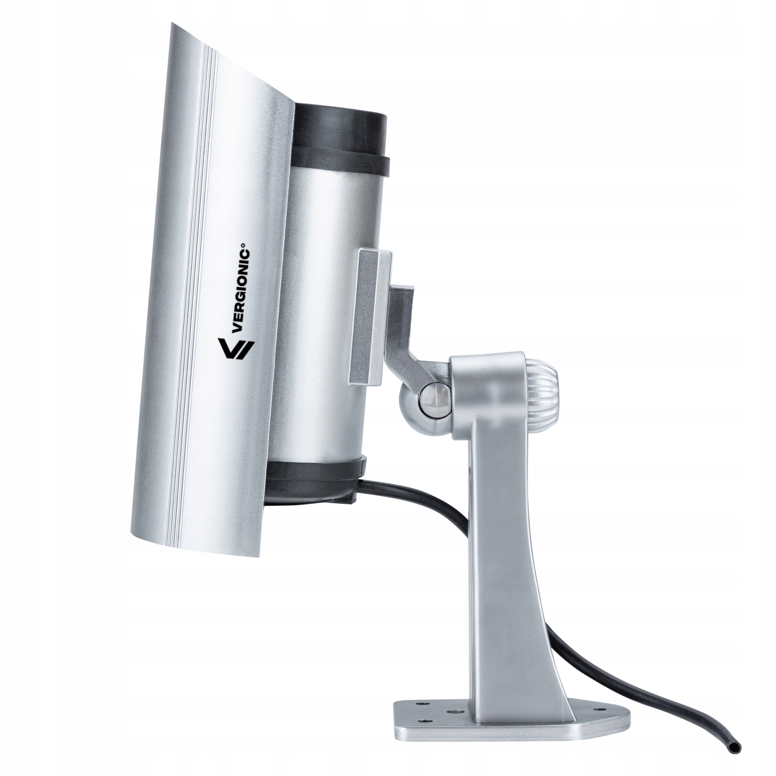 Atrapa kamery monitoringowej LED monitoring Kolor srebrny