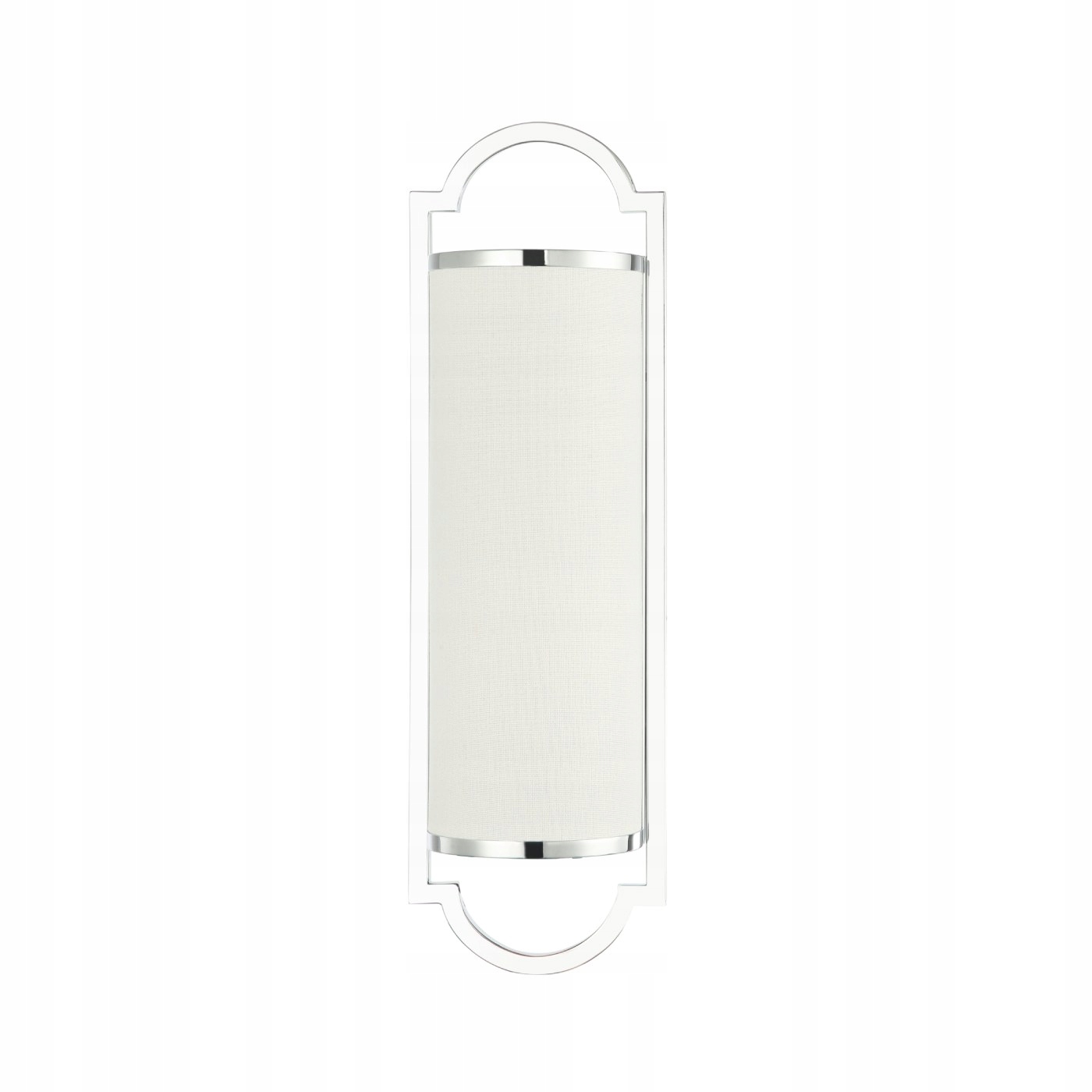 Nástenná lampa Libero 2 chróm elegantná, štýlová, klasická do spálne