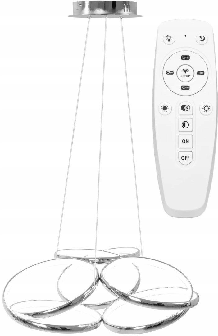 Lampa APP795-CP Flat Chrome