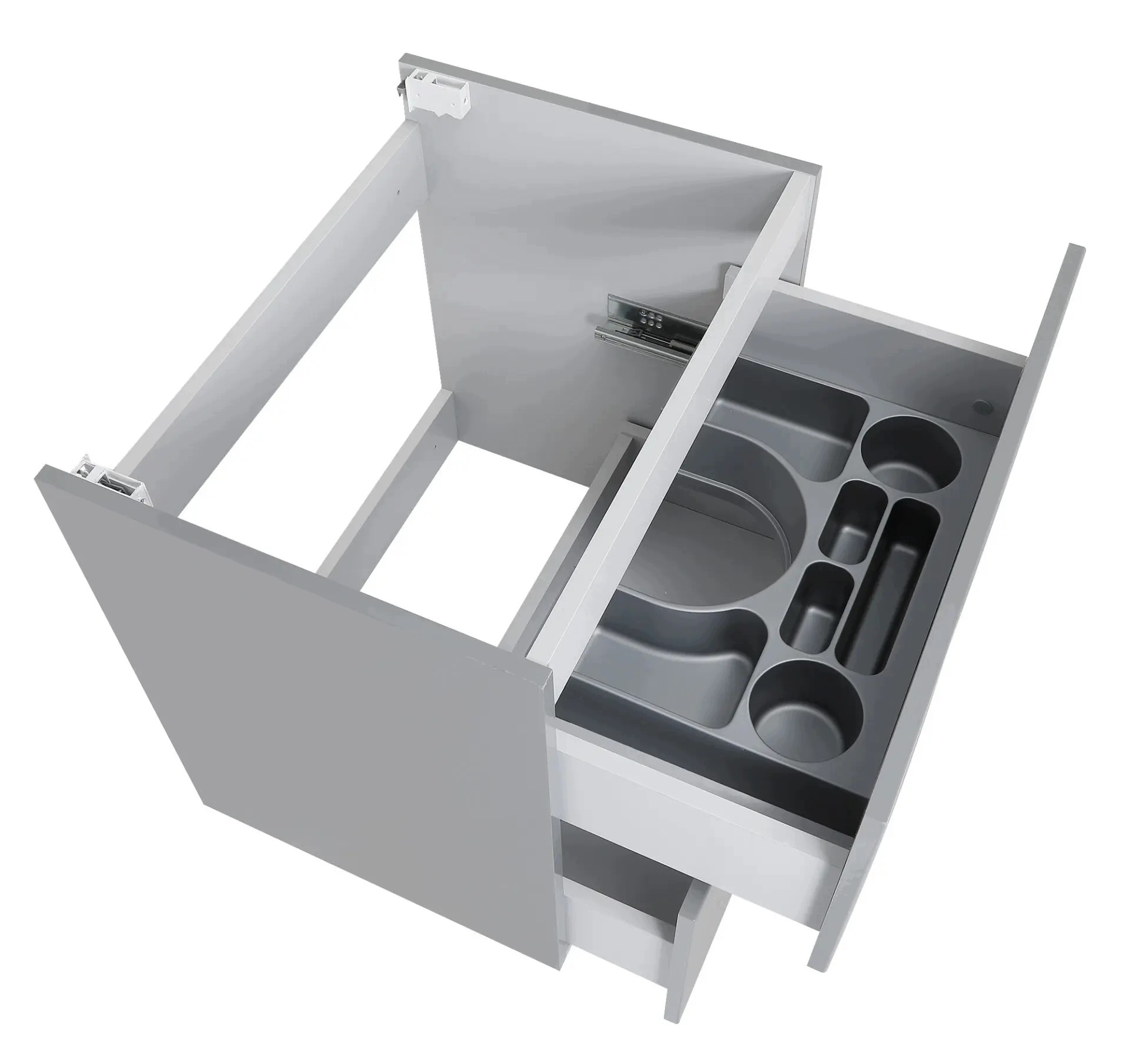 ASTOR SZAFKA POD UMYWALKĘ CARMEN 60CM SZARA