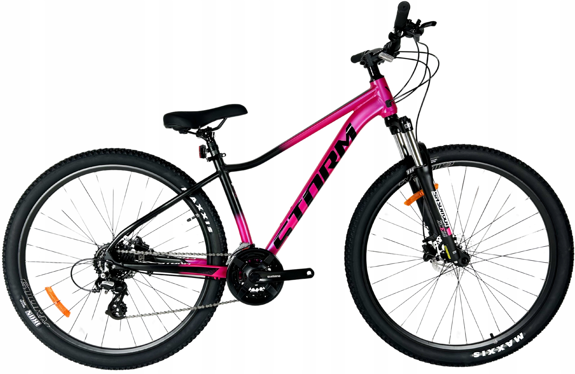 Rower górski Mtb Storm Shark Lady 3.0 rama 16 cali koła 29 różowy