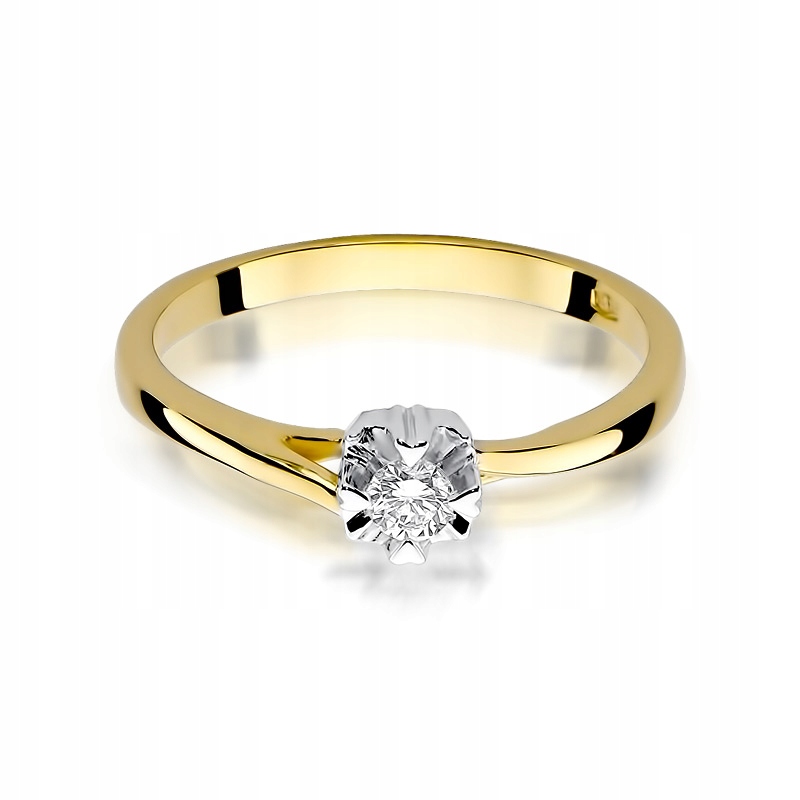 Prstýnek Au 585 s zirkonem W-318/14