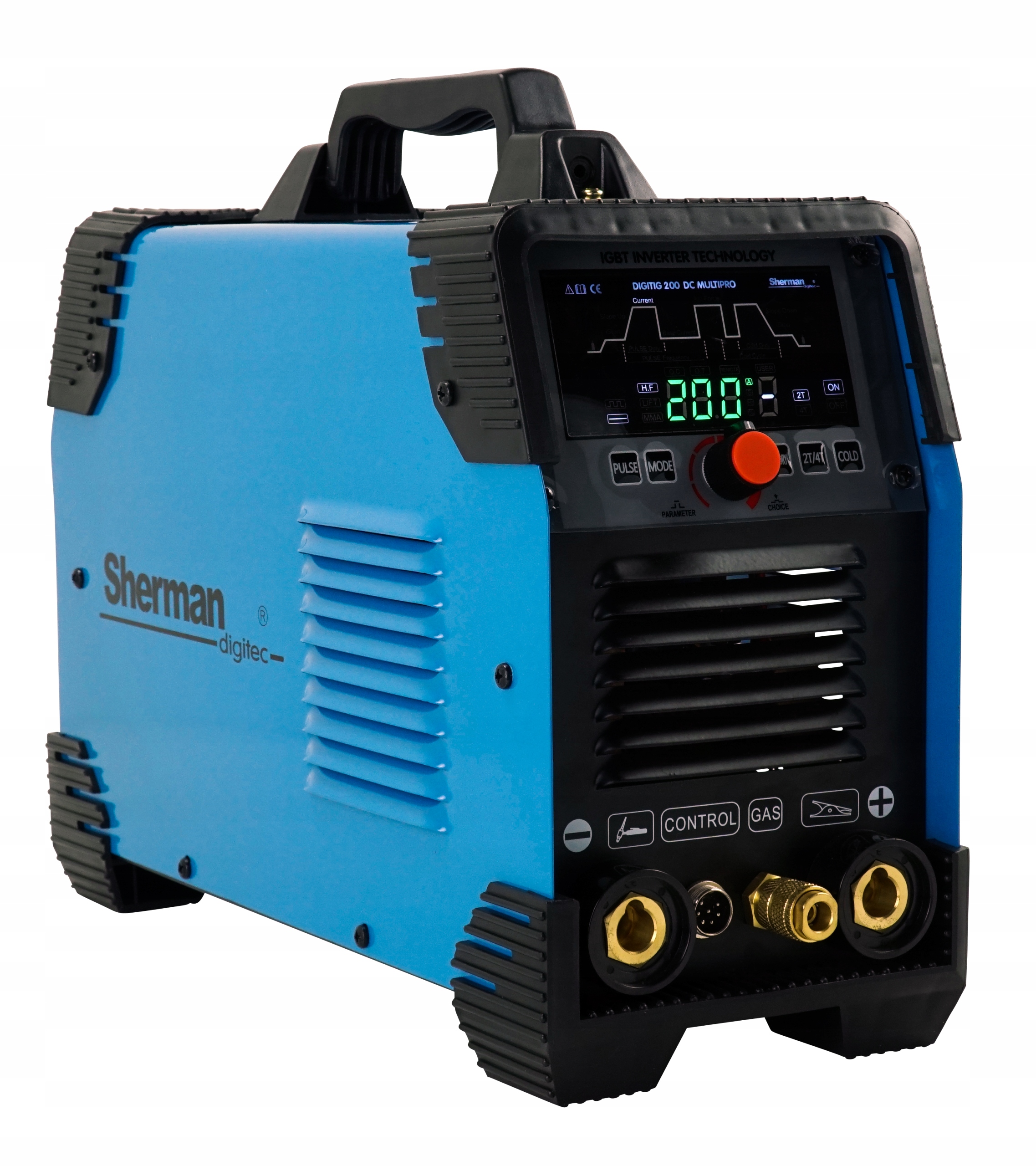 Spawarka TIG MMA 200A DC HF Puls inwertorowa LCD EAN (GTIN) 5904624024280