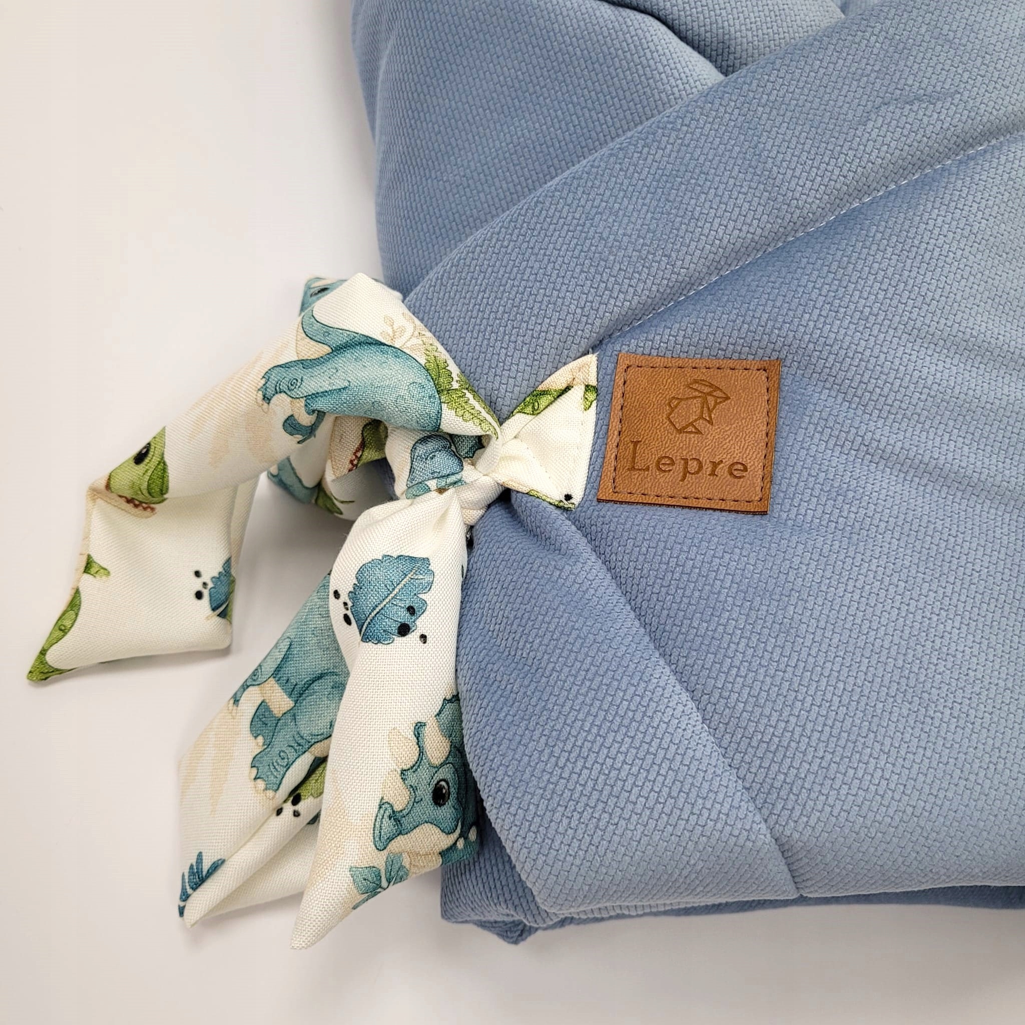 Bawełniany Rożek Becik Niemowlęcy, Dinozaury, Lepre Marka Lepre