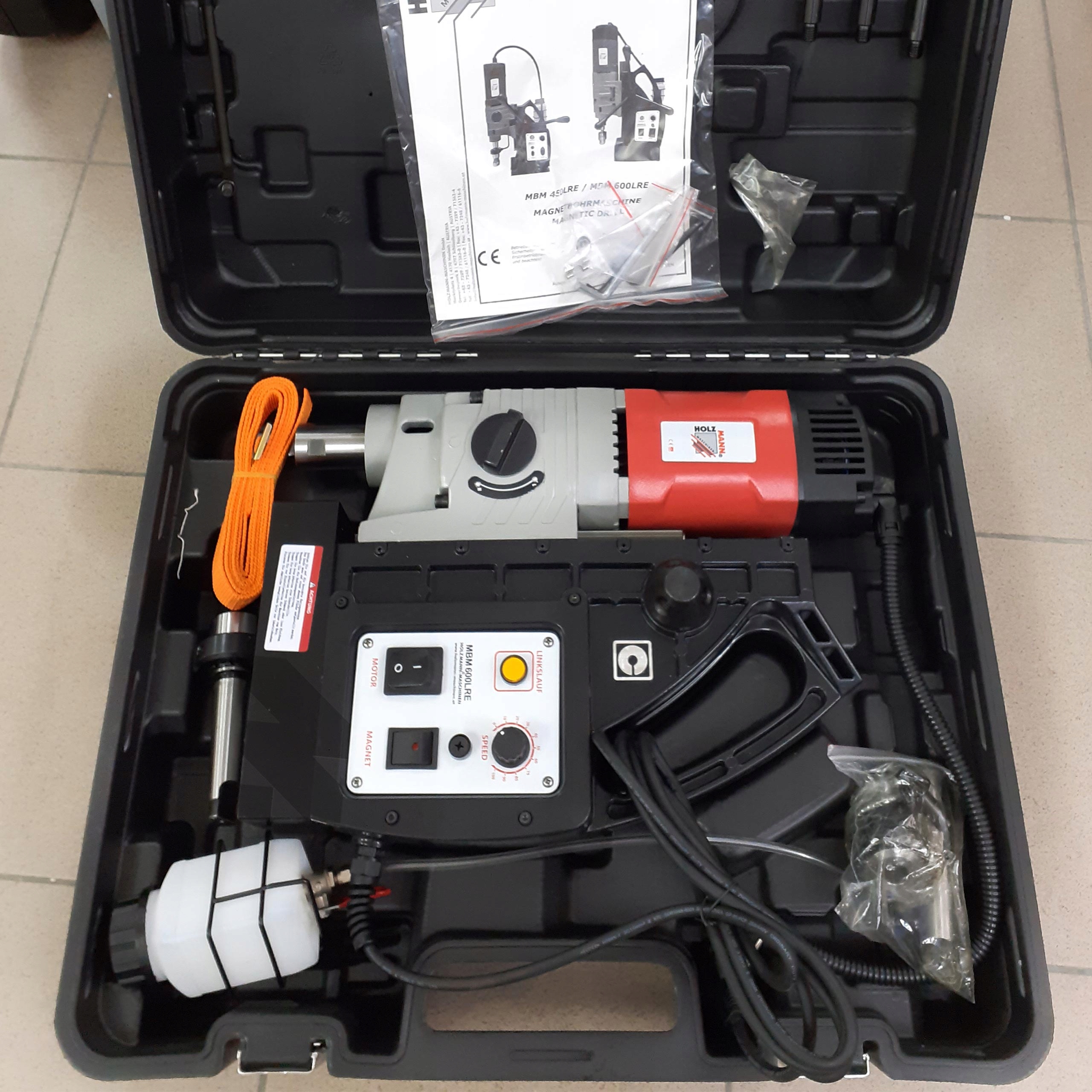 WIERTARKA MAGNETYCZNA MAGNESÓWKA HOLZMANN MBM600LR Marka Holzmann