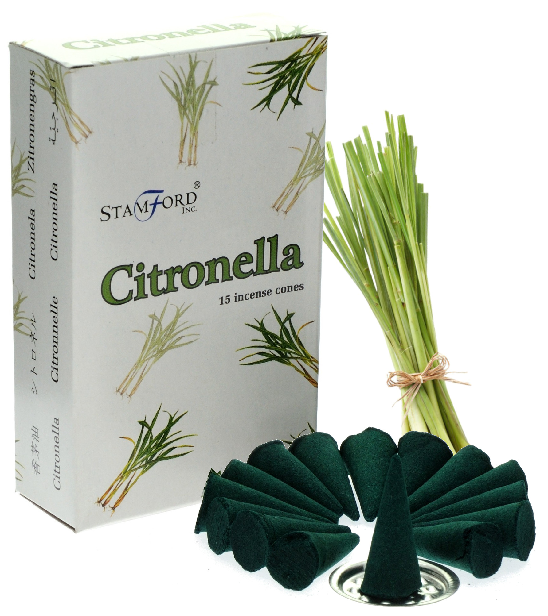 

Kadzidła Kadzidełka stożkowe Trawa Cytrynowa