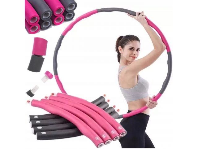 Koło Hula Hop Piankowe Odchudzające 75-95 Masażer Marka Eb Fit