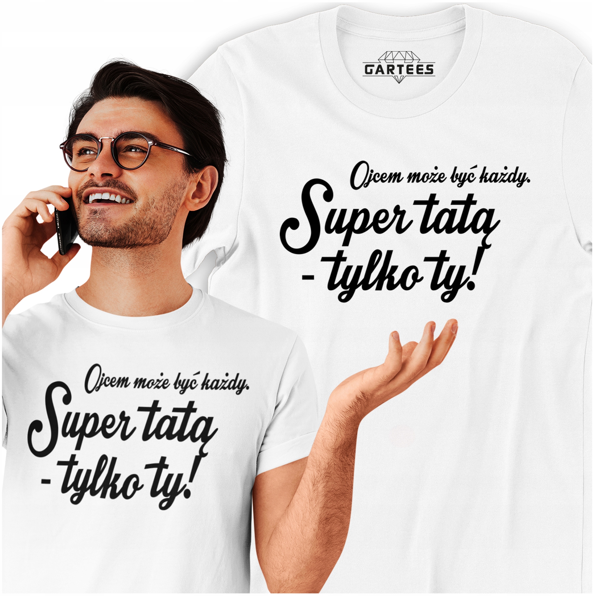 

Koszulka Super Tata Urodziny Fun Prezent Dla Taty