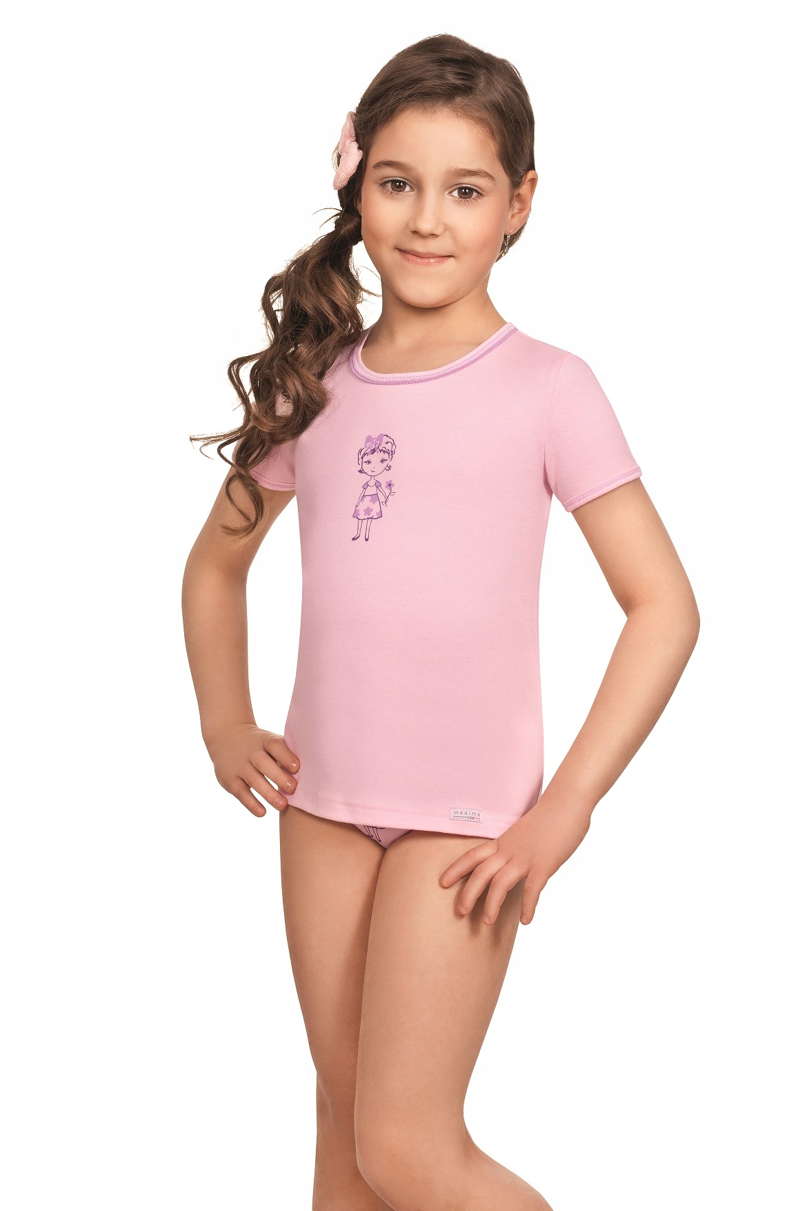

Wadima podkoszulek dziewczęcy 40242 98 cm róż