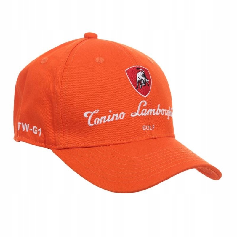Čepice Tonino Lamborghini Golf oranžová