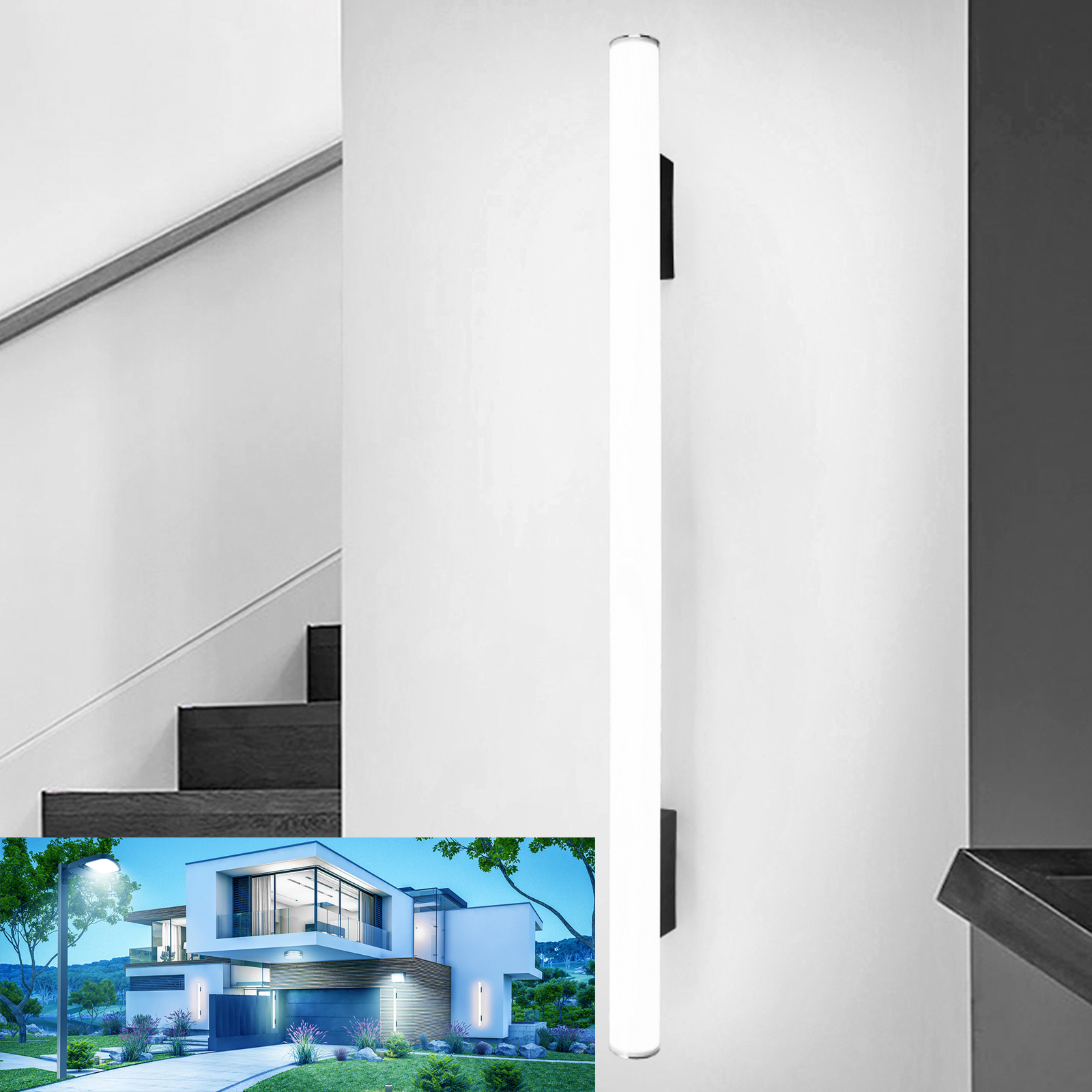 Kinkiet Led łazienkowy Lampa nad lustro 36W 100cm 6000-6400K