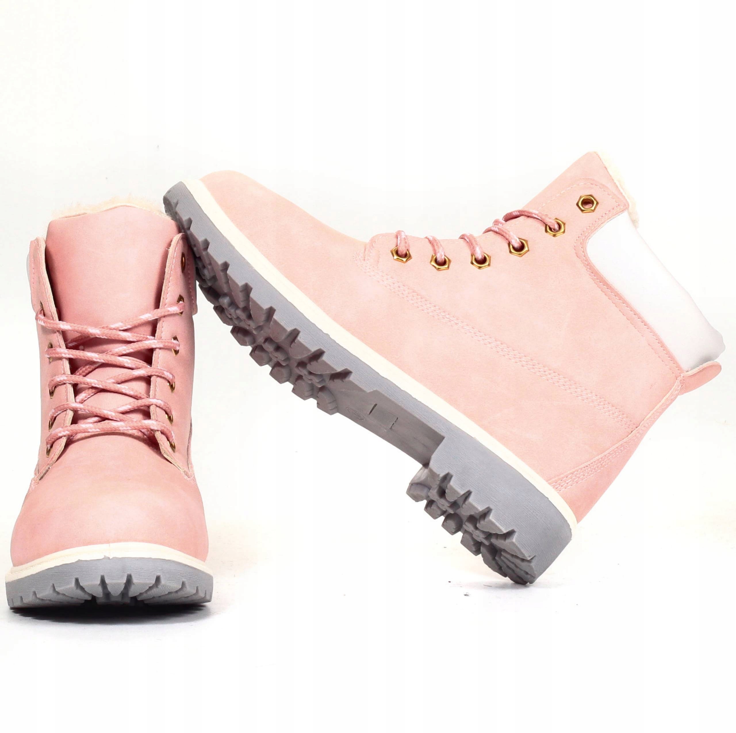 BUTY ZIMOWE TRAPERY SPORTOWE OCIEPLANE ŚNIEGOWCE Długość wkładki 25.5 cm