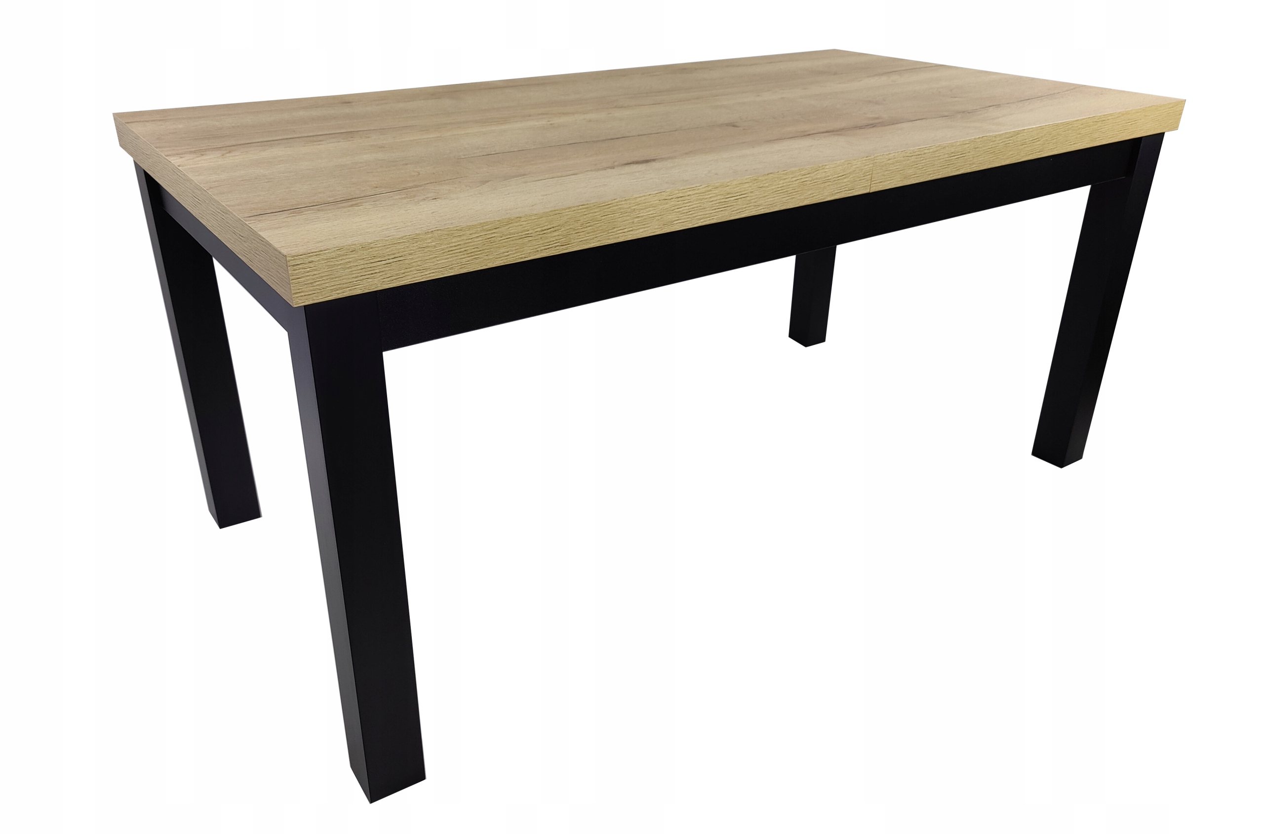 Stół Duży DĄB HALIFAX EGGER Rozkładany 90x160/210