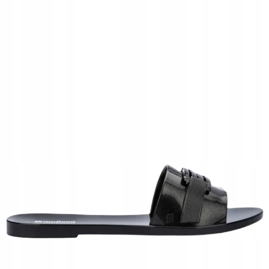 Nazouváky pantofle Melissa M 36000 baba m chic black 39, Černá