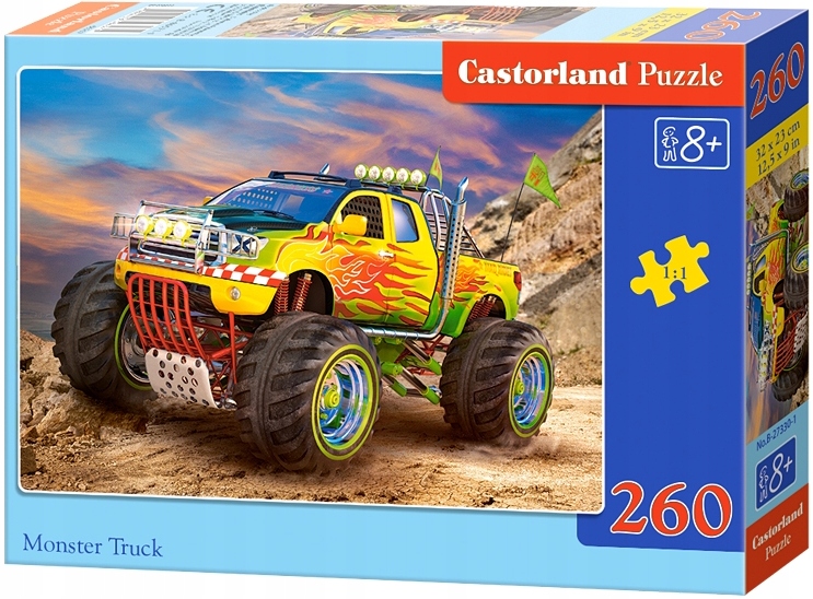 

Puzzle 260 El Monster truck Castorland