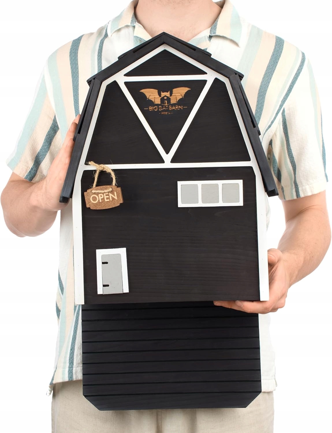 Vonkajší domček pre netopiere Big Bat bez laku odpudzujúci komáre