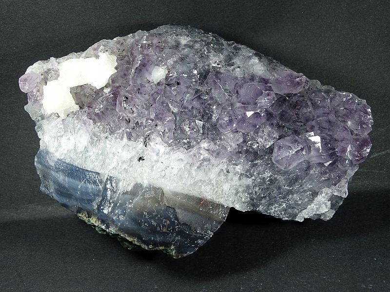 Ametyst Kalcit Kartáč Brazílie 657 g. 7a