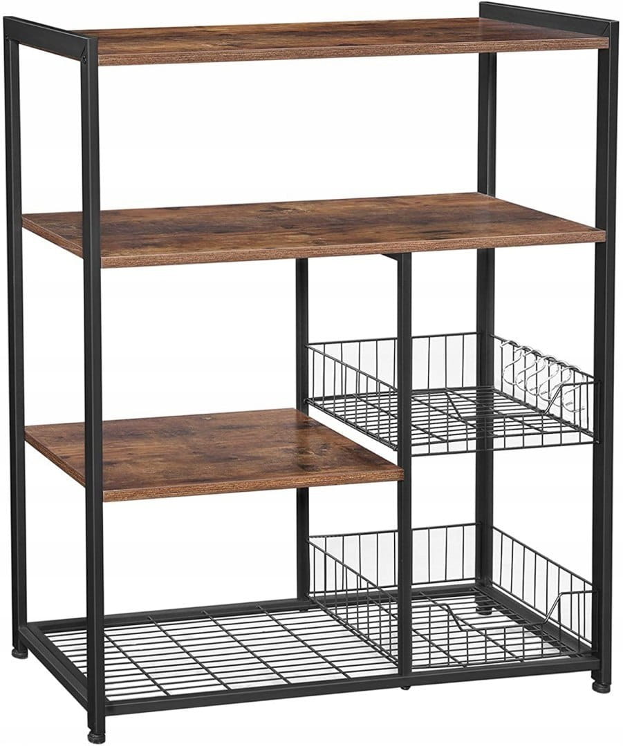 

Wyspa Kuchenna Regał Półka Szafka Rustykalna Loft