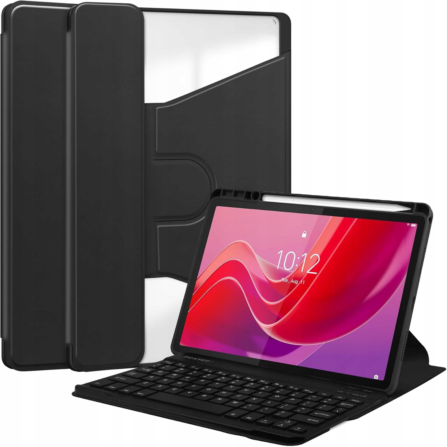 Etui z klawiaturą do Lenovo Idea Tab 11" TB-336, case 360°, cover do rysika