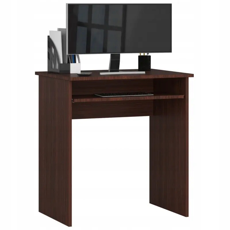 

Małe biurko do pokoju dziecka proste 68 cm wenge