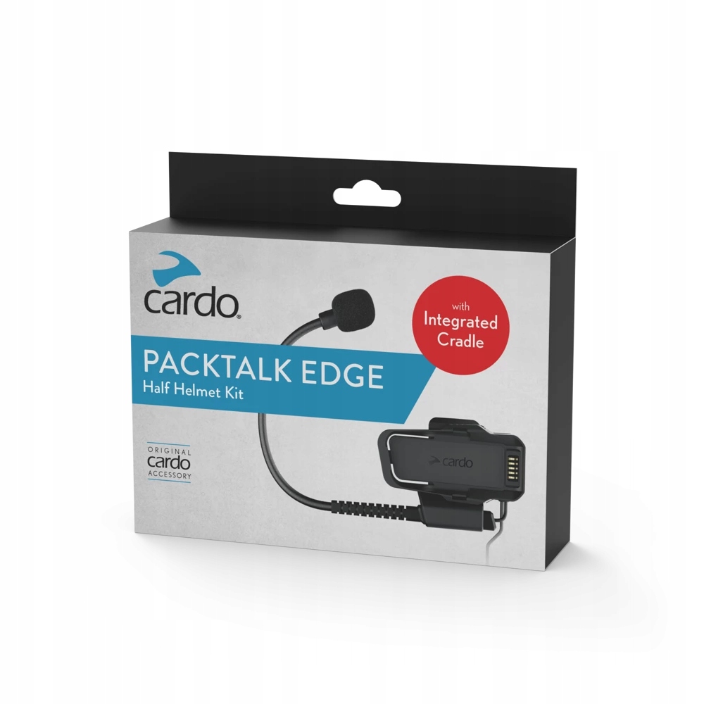 Cardo Packtalk Edge Half Helmet Kit
