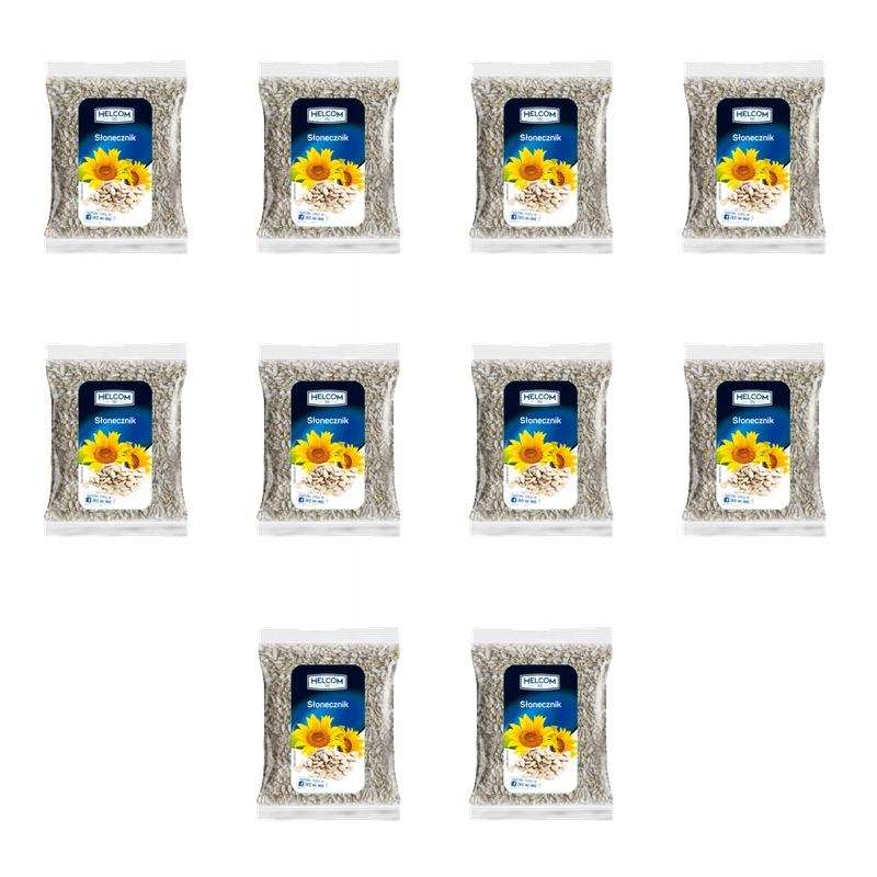Slunečnicová semínka loupaná 1 kg Helcom X10