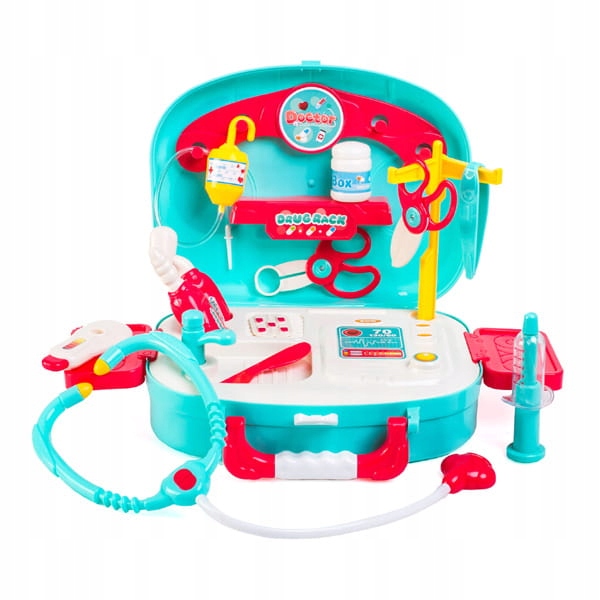 DUŻY ZESTAW LEKARSKI MAŁY LEKARZ DOKTOR W WALIZCE Kod producenta DH660-59