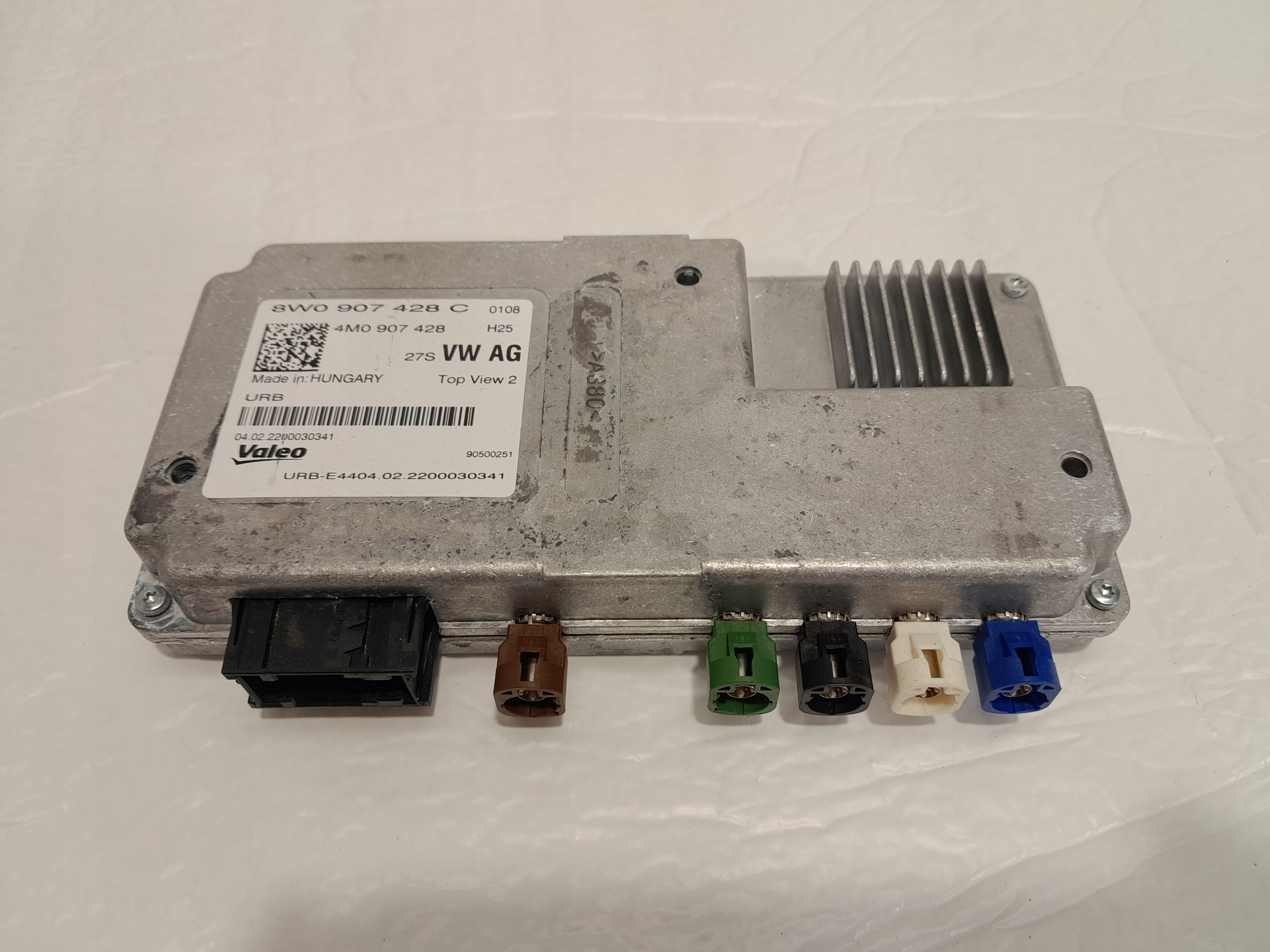 AUDI A4 B9 LIFT control unit KAMER 360 8W0907428C