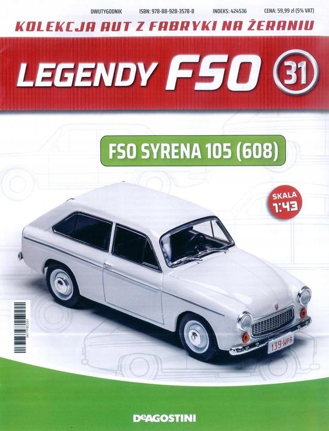 LEGENDY FSO nr 31 - FSO SYRENA 105 (608)