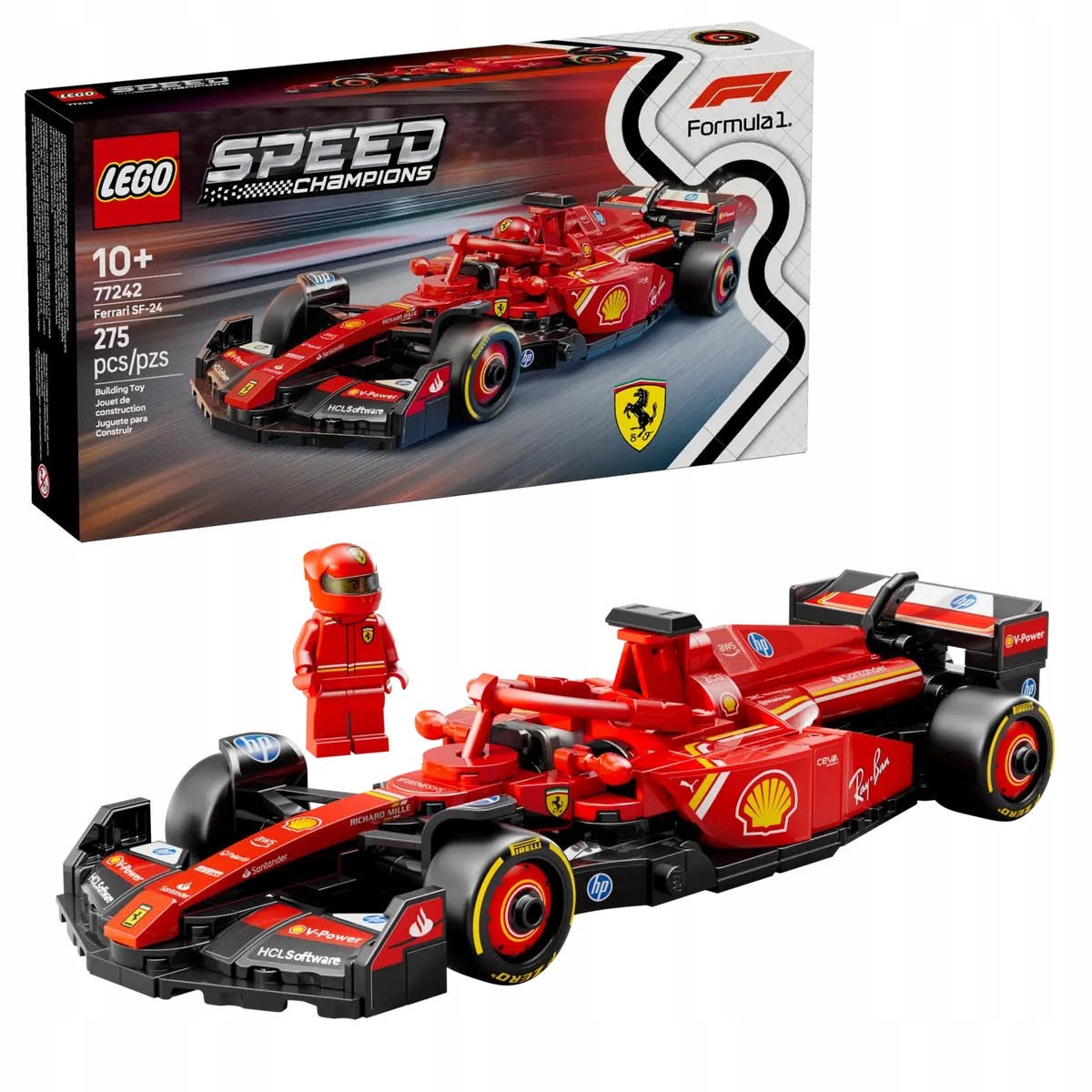Lego 77242 Formule F1 Ferrari SF-24