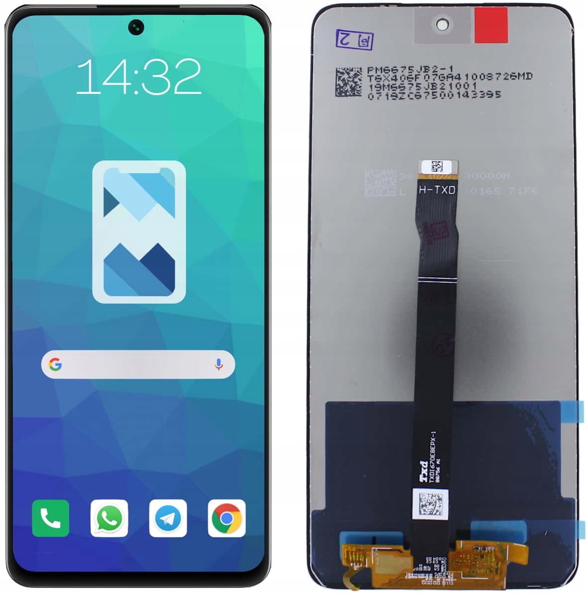 

Wyświetlacz LCD Dotyk Ekran do Huawei P Smart 2021