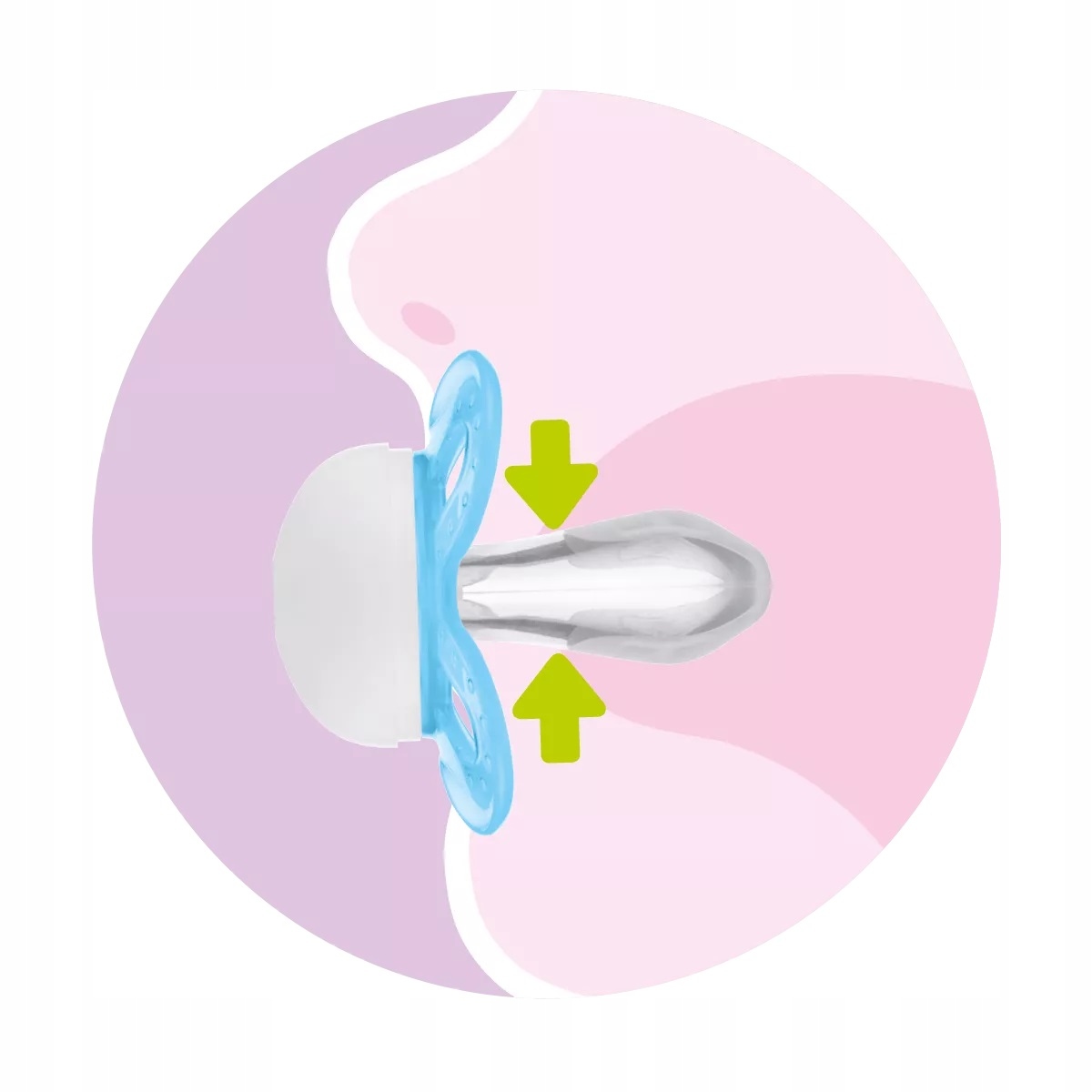 MAM BABY ORIGINAL START PLANET LOVE SMOCZEK 0-2 DLA NOWORODKÓW 2SZT Kolor odcienie niebieskiego