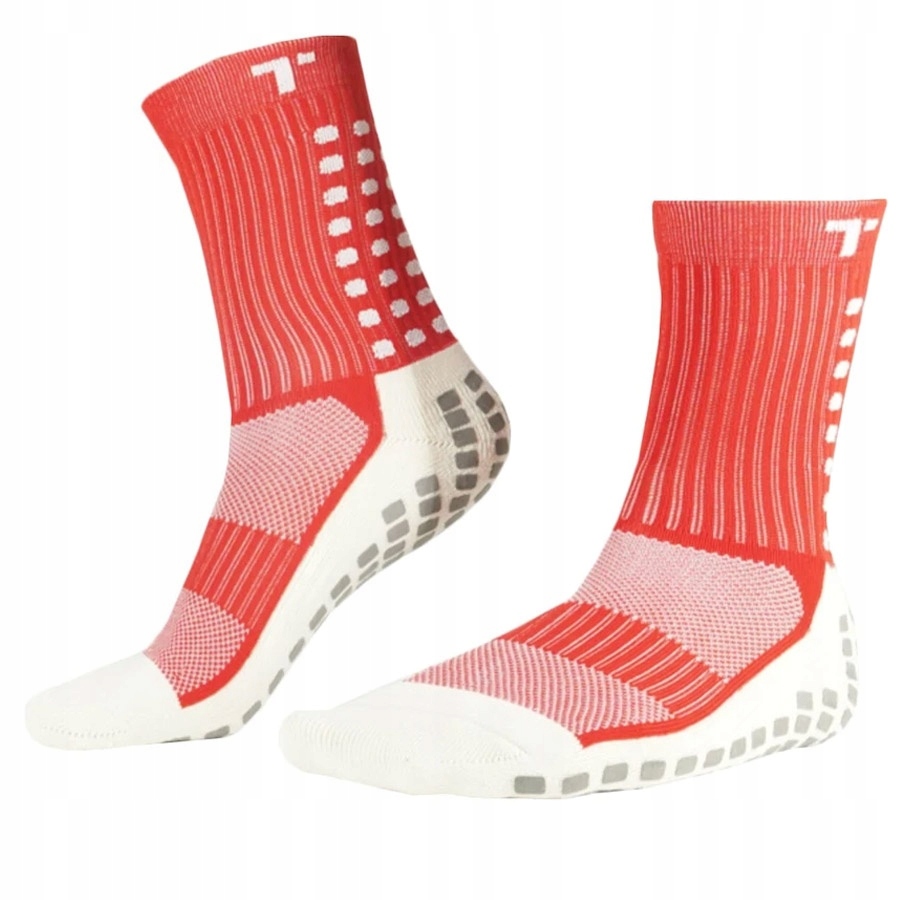 Trusox Fotbalové 3.0 Cushion [44-46,5] Pánské Ponožky Červené