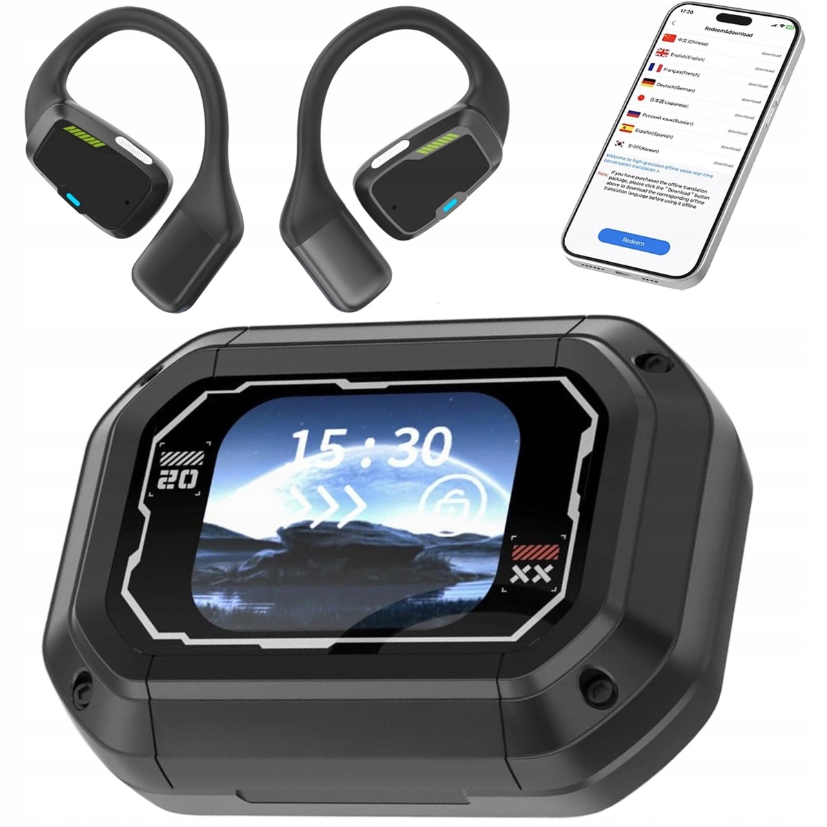 Słuchawki Douszne Z Dźwiękiem Stereo 360° O Wysokiej Wierności