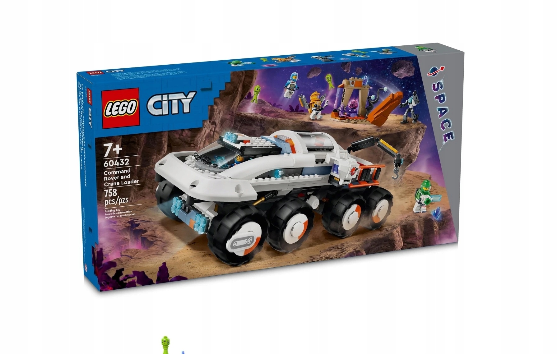 Lego 60432 City Velící vůz s nákladním jeřábem