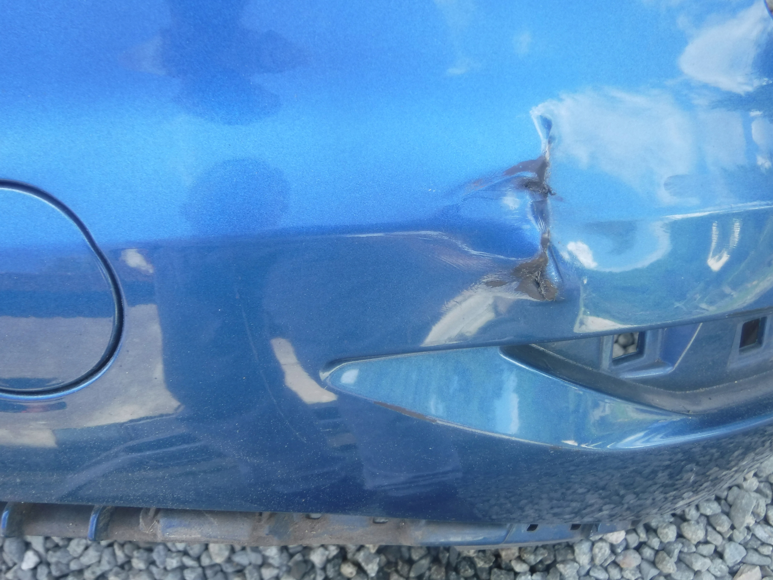 VW TOURAN II 2015- bumper rear 4 PDC 5TA807421AB