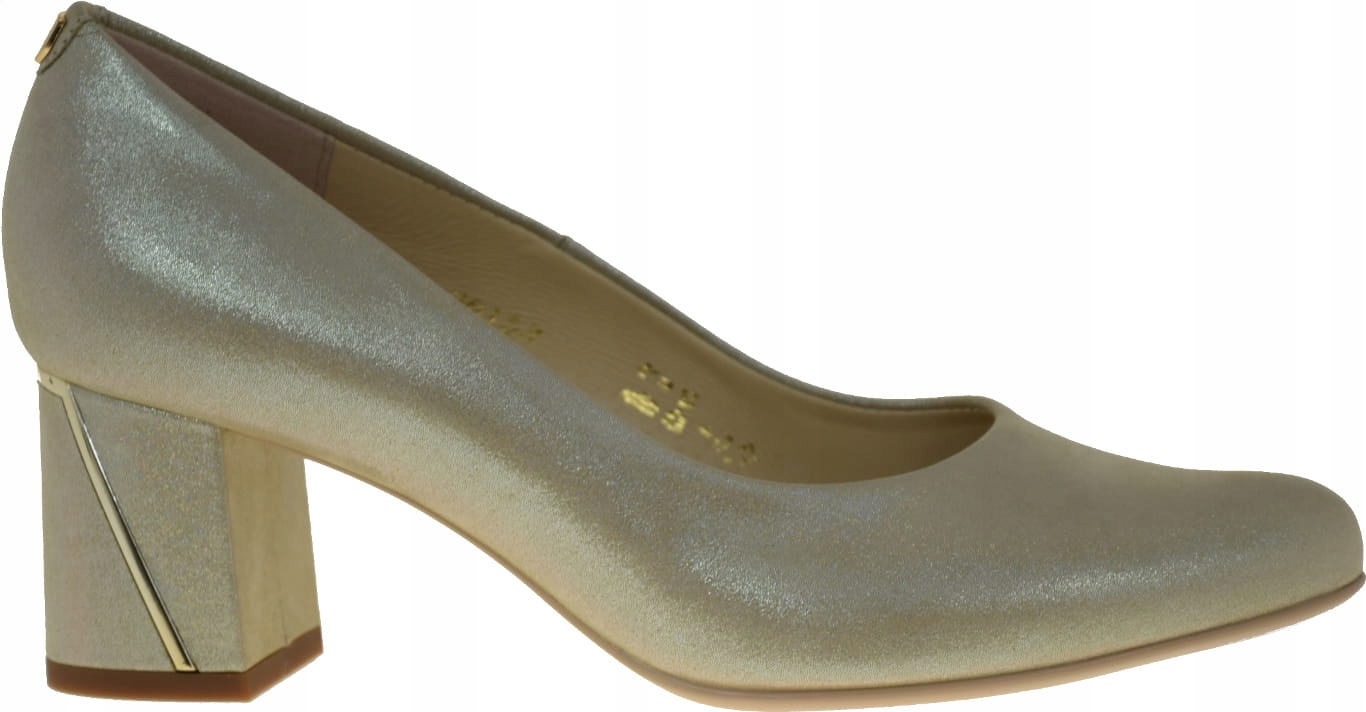 Exkluzivní Elegantní Zlaté Lodičky 20153VEL.37